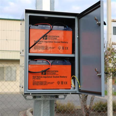 pole mounted battery box